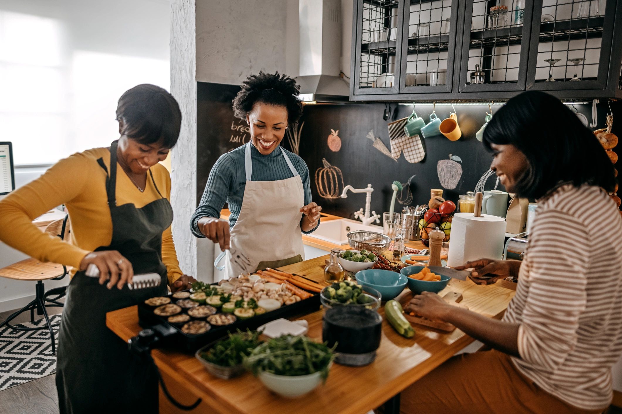 happy vegan community event